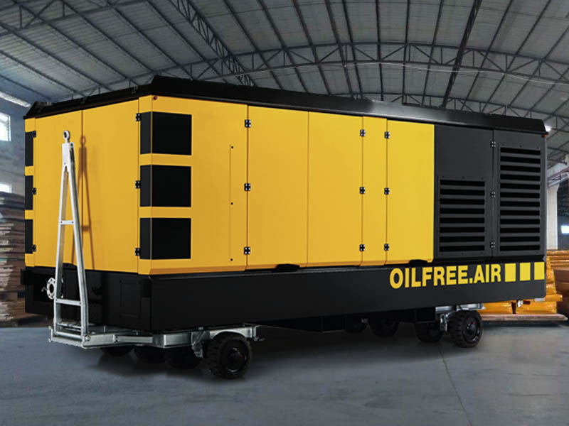 FM2700移動(dòng)式無油空壓機(jī)租賃